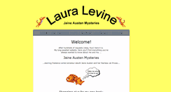 Desktop Screenshot of lauralevinemysteries.com